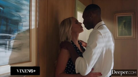 Deeper. BBC craving blonde dominated