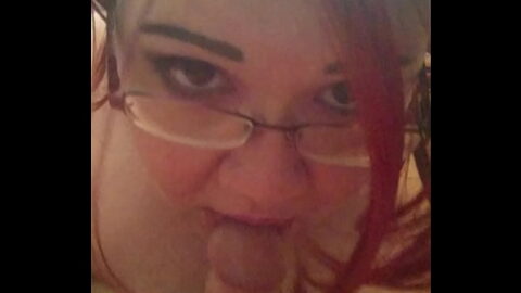 7 minutes of Heaven - BBW give amazing Blow Job!